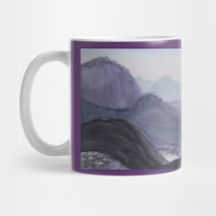 Sunrise in mountains Mug